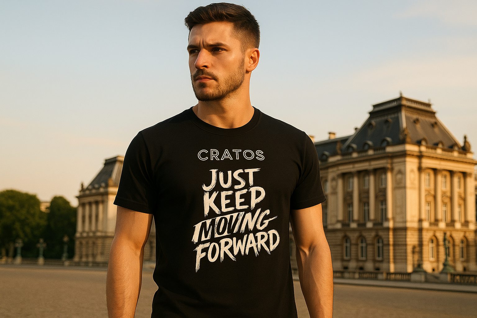 cratos - unisex 100% cotton t-shirt -